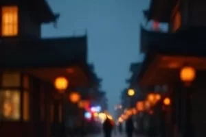 《不眠博物馆》画面：闭馆后的展柜与巡逻手电光